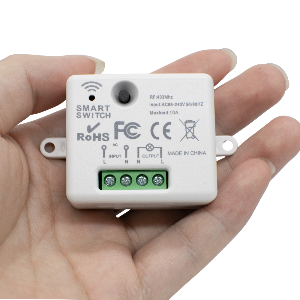 220V 1CH Wireless Remote Contr - 433Mhz Receiver Module บทวิจารณ์และราคา