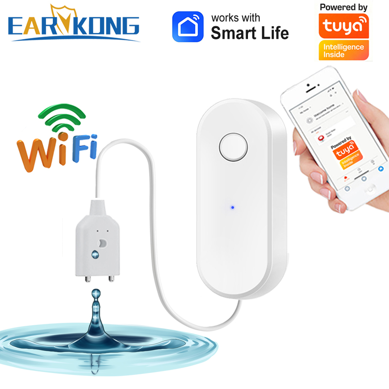 Tuya WiFi Smart Water Leak Sen - Water Leak Detector Wired บทวิจารณ์และราคา