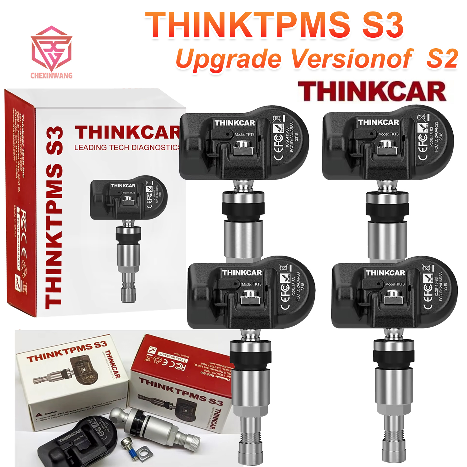 THINKCAR TPMS Sensor S3 THINKT - Home Automation Tutorial บทวิจารณ์และราคา