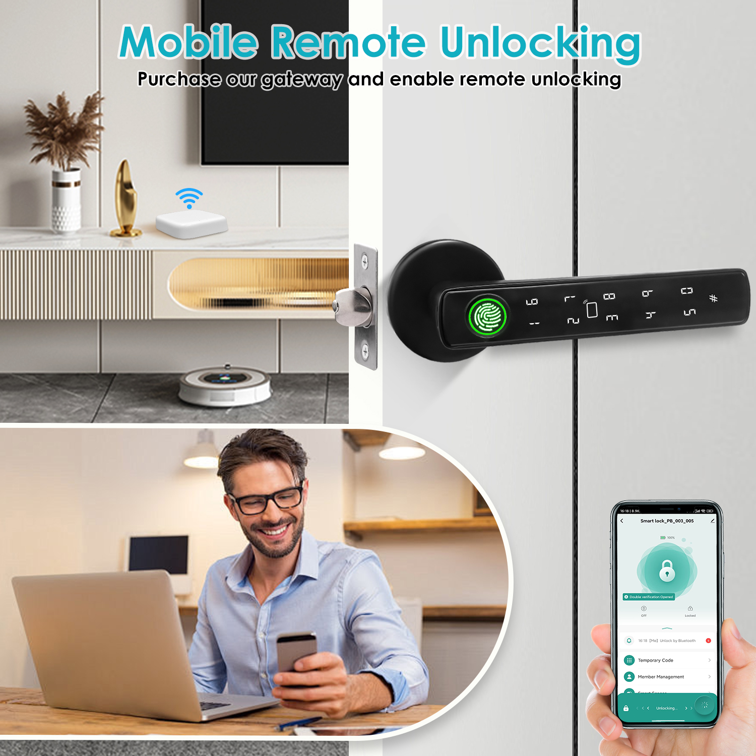 Tuya Smart Bluetooth Door Lock - Home Automation Tutorial บทวิจารณ์และราคา