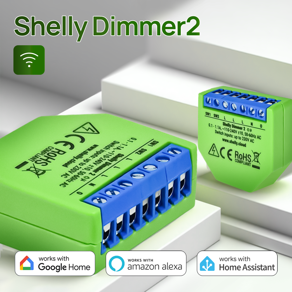 Shelly Dimmer 2 Smart Switch M - Shelly Relay Module บทวิจารณ์และราคา