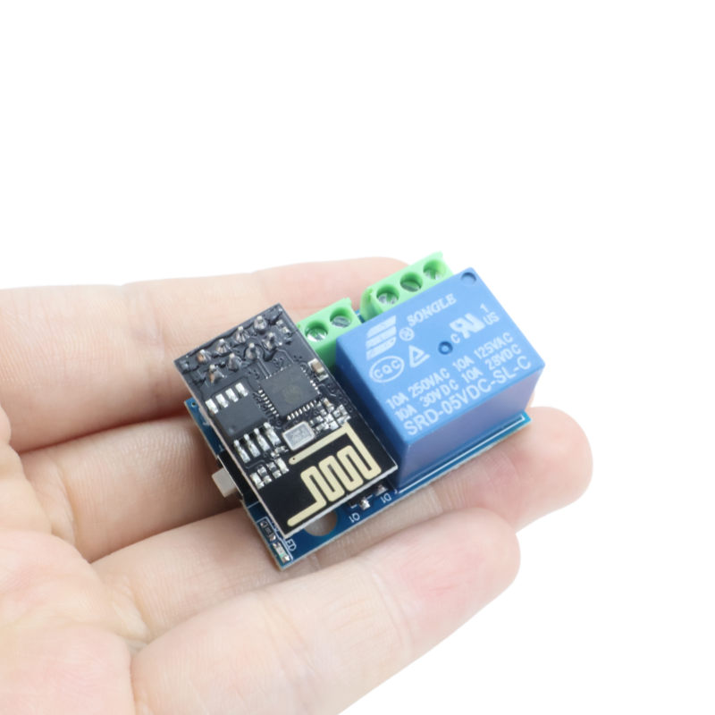 ESP8266 ESP-01S 5V WiFi Relay  - Home Automation With Arduino บทวิจารณ์และราคา