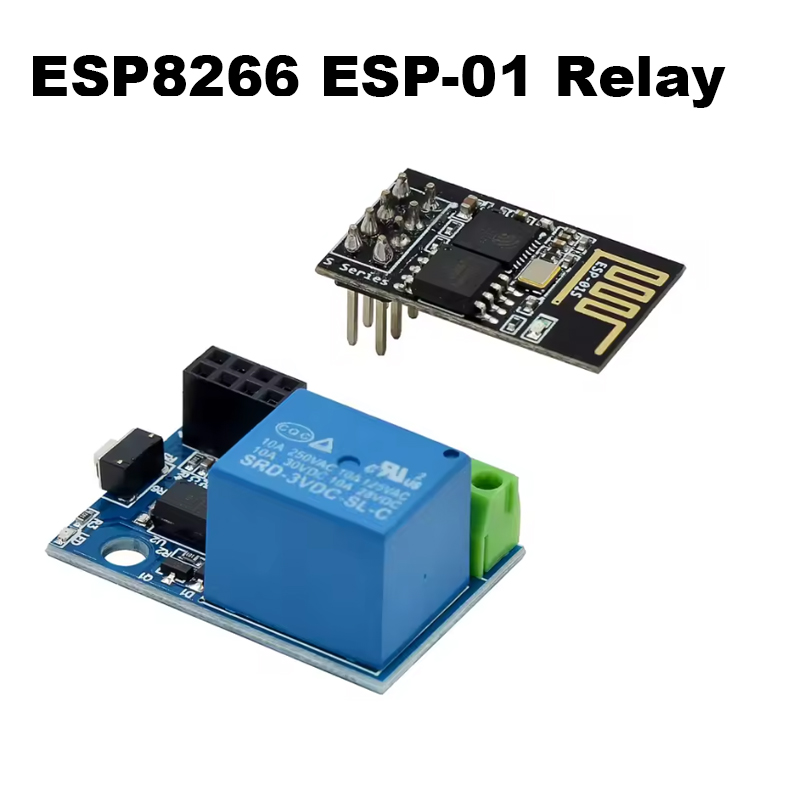 ESP8266 ESP-01S 5V WiFi Relay  - Home Automation With Arduino บทวิจารณ์และราคา