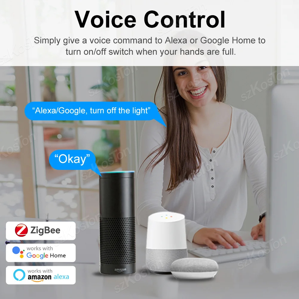 16A Tuya ZigBee Smart Switch M - Diy Home Automation Hub บทวิจารณ์และราคา